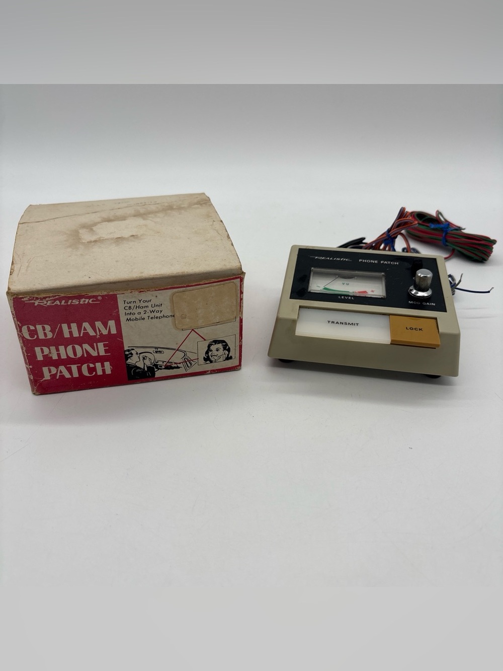Vintage Radio Shack Realistic Tandy CB/Ham Phone Patch Cat. No. 21-514 Untested